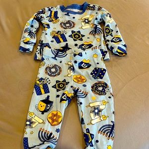 Hanukkah pajama set 3-6m unisex perfect condition